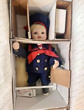 Little Jack Cracker Jack Porcelain Doll Elke Hutchins In Box Danbury Mint 17” picture