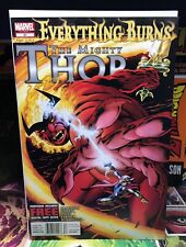 The Mighty Thor #21 Marvel Comic - Everything Burns picture
