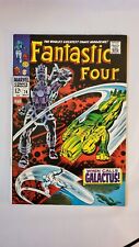 Fantastic Four #74 MAY 1968 Marvel Comics Silver Surfer Galactus VF+ 8.5 picture