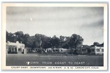 c1930's Court Daisy Conoco Service Canon City Colorado CO Vintage Postcard picture