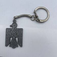 Vintage Metal Native American Thunderbird Keychain  picture