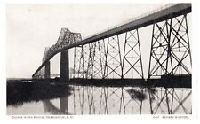 Charleston South Carolina SC Postcard 1940s Cooper River Bridge, Bayard Wootten picture