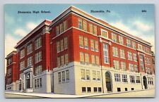 Shamokin High School Pennsylvania PA Vintage Postcard picture