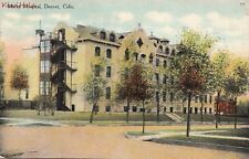 Postcard Mercy Hospital Denver 1910 picture