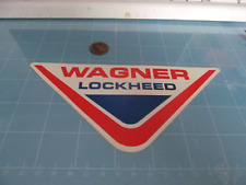 VINTAGE WAGNER LOCKHEED  Decal Sticker ORIGINAL OLD STOCK RACING picture