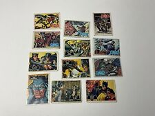 1966 Topps Batman Red Black and Blue Bat 12 Card Lot picture