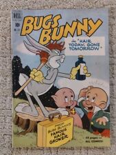 Four Color #317 Bugs Bunny In “Hair Today, Gone Tomorrow” (Dell, 1951) VG picture