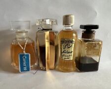Vintage/Antique Lot Of 4 Small Perfume Holder Crystal Bottles picture