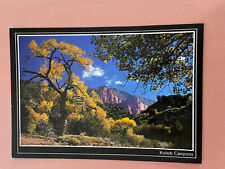 Kolob Canyon Scenic Autumn Landscape Chrome UNP Postcard picture