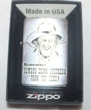 Zippo Lighter C 13 Always Drink Downstream from the Herd USA w/Box Used picture