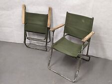 Genuine British Army - Military - MOD - Folding Canvas Chair - Land Rover picture