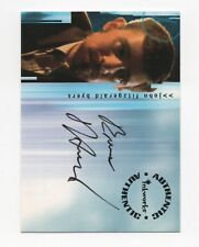 THE X-FILES SEASONS 4 AND 5 A2 BRUCE HARWOOD AS JOHN FITZGERALD BYERS AUTOGRAPH picture