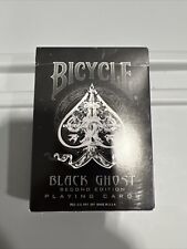 Bicycle Black Ghost V2 Playing Cards - Opened picture