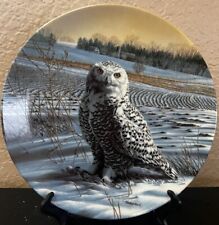 1989 Jim Beaudoin Stately Owls Series The Snowy Owl 8.5