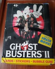 Vtg 1991 Topps Ghostbusters 2 II Trading Cards Full Box of 36 Packs Sealed picture