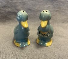 Rosemeade North Dakota Pottery Figural Salt &Pepper Shakers Ducks Vintage picture