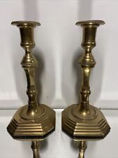PR. VTG Solid Brass English Design Candle Holders  picture