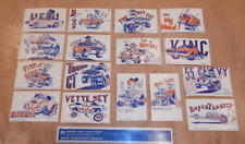 1972 EXHIBIT SUPPLY CO. COMPLETE SET OF 16, ARCADE CARDS WEIRD-OHS ED ROTH STYLE picture