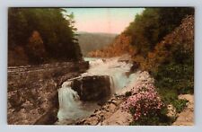 Letchworth State Park NY- New York, Number 26 Lower Falls, Vintage Postcard picture
