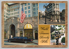 Postcard 6X4 World Famous Beverly Hills CA picture