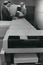 1980 Press Photo James Horst, Frank Capozzi, President and VP of Image Printing picture