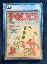 Police Comics 84 CGC 3.0, Quality Comics- 1948; Jack Cole cover and art picture