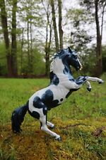Beautiful Older CM Breyer Rearing Stallion to Flashy Blue Paint Decorator Wow picture