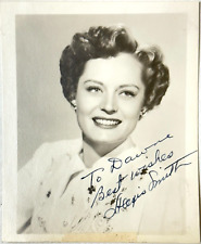 1951 Alexis Smith Autographed 3.75 x 4.5