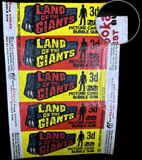 A&BC Wrapper 1969 LAND OF THE GIANTS 3d Picture Card Bubble Gum Wax - FCC picture
