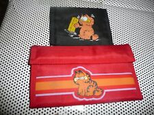 Vintage  Garfield Bi-fold  Wallet Lot Used condition picture
