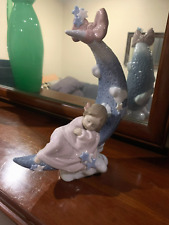 Lladro Heaven's Lullaby Figurine 6583 Sleeping Baby on Moon 8.5