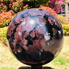 21.56LB Natural Beautiful Fireworks ball Quartz Crystal Sphere Healing 1042 picture