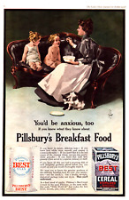 1908 Pillsbury & Cloak Ladies Home Journal Original Magazine Antique Print Ad picture