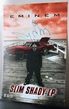 Eminem ~ Signed Autographed Slim Shady LP 1998 Promo Poster ~ JSA LOA picture