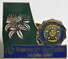 Vintage 1997 Alabama American Legion Department Convention Mobile 1997 pin picture