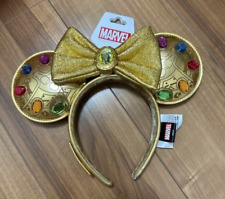 Authentic HKDL Hong Kong Disney Marvel Infinity Stones Loungefly  Headband NEW picture