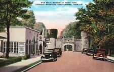 Vintage Postcard 1930s War Relic Museum at Point Park Lookout Mtn Chattanooga TN picture