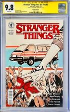 CGC SS 9.8 STRANGER THINGS ITF #2 COMIC SIGNED BY MILLIE BOBBY BROWN DARK HORSE picture