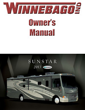 2013 Winnebago Sunstar 26HE Home Owners Operation Manual User Guide Coil Bound picture