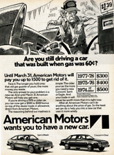 1982 Vintage Print Ad American Motos wants you to have a new car Spirit Liftback picture