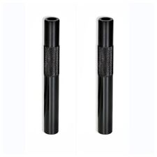2 PCS ALUMINUM ALLOY NASAL TUBE SNUFF PIPE SMOKING GIFT picture