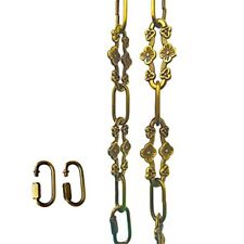 30 inch Antique Gold bronze Decorative Plum buckle Chain for Hanging Lighting... picture