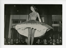 Teresita Montes present in Madrid Parisian fashion, 1957 Vintage silver print  picture