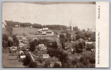 Vintage Postcard Bird's Eye View of Stockholm Wisconsin *C5755 picture