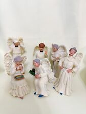 Vintage Collectibles Heaven's Retired Angels Tom Rubel Six Piece Set 1996-1999 picture