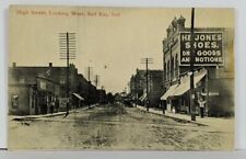 Redkey Indiana IN View on High Street c1910  Red Key Postcard Q15 picture
