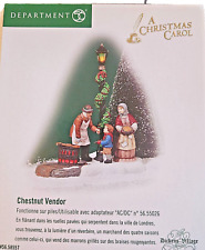 department 56 Dickens Village Christmas Carol Chestnut Vendor 56.58557 picture