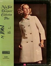 McCall's 1061 ORIGINALA Double-Breasted Coat w Two-Piece Sleeve Sz 8 UC Designer picture