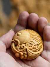 Miniature Koi Fish Pendant Representing Feng Shui Principles - A Portable Token  picture