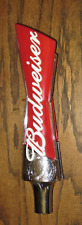 BUDWEISER BEER ORNATE RAISED LETTERS LOGO TAP HANDLE-BAR-SIGN-LAGER-ALE-BUD-NICE picture